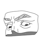 石膏像練習（個別スタンプ：9）