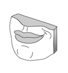 石膏像練習（個別スタンプ：20）