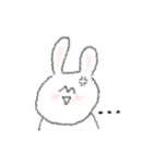 mismatched ears rabbit！（個別スタンプ：6）