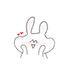 mismatched ears rabbit！（個別スタンプ：10）