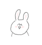 mismatched ears rabbit！（個別スタンプ：18）