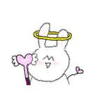 mismatched ears rabbit！（個別スタンプ：23）