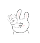 mismatched ears rabbit！（個別スタンプ：28）