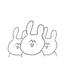 mismatched ears rabbit！（個別スタンプ：29）