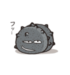 黒ナマコくん（個別スタンプ：10）