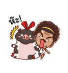 Junior Pig（個別スタンプ：32）