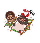 Junior Pig（個別スタンプ：39）