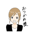 日常的な女の子（個別スタンプ：5）