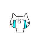 ちょっと不機嫌なしろねこ（個別スタンプ：33）