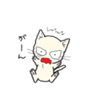 しろいにゃんとぐれいにゃん Part2（個別スタンプ：30）