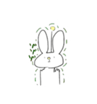今日も普通に過ごしてるうさぎの宇宙人（個別スタンプ：13）