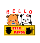 Potato Bear2-Bear ＆ Panda！！(English)（個別スタンプ：1）