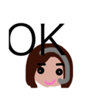 オペレーター女子3（個別スタンプ：2）