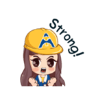 Amatatanee family（個別スタンプ：32）