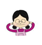 a little girl shem（個別スタンプ：37）