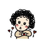 QQQ girl（個別スタンプ：7）