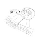 ノートのお絵かきスタンプ（個別スタンプ：11）
