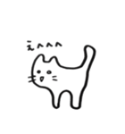 動かないねこ（個別スタンプ：6）