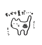 動かないねこ（個別スタンプ：15）