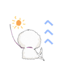 わたあめ犬・ほわっそほわっそ（個別スタンプ：9）