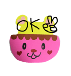 ピンkuma（個別スタンプ：2）