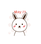 Usagi Sisters(English)-Banila＆Ichigo（個別スタンプ：5）