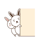 Usagi Sisters(English)-Banila＆Ichigo（個別スタンプ：12）