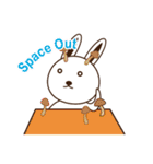 Usagi Sisters(English)-Banila＆Ichigo（個別スタンプ：38）