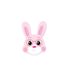hi, Rabbit（個別スタンプ：8）