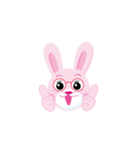 hi, Rabbit（個別スタンプ：10）