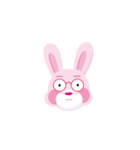 hi, Rabbit（個別スタンプ：21）