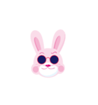hi, Rabbit（個別スタンプ：23）