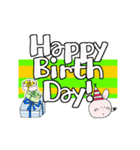 う～吉のありがと Happy Birthdayでか文字2（個別スタンプ：36）