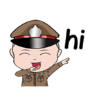 Thailand police V2（個別スタンプ：1）