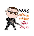 Thailand police V2（個別スタンプ：18）