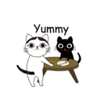 Poker face cats - JUJU＆HOLA（個別スタンプ：5）