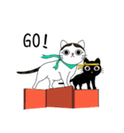 Poker face cats - JUJU＆HOLA（個別スタンプ：12）