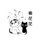 Poker face cats - JUJU＆HOLA（個別スタンプ：16）