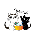 Poker face cats - JUJU＆HOLA（個別スタンプ：29）