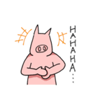 ブタ朗の美脚スタンプ（個別スタンプ：16）