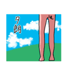 ブタ朗の美脚スタンプ（個別スタンプ：40）