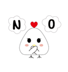 Rice balls's chick（個別スタンプ：7）