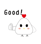 Rice balls's chick（個別スタンプ：10）