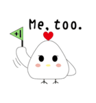 Rice balls's chick（個別スタンプ：11）