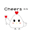 Rice balls's chick（個別スタンプ：13）