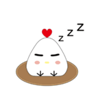 Rice balls's chick（個別スタンプ：14）