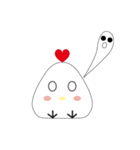 Rice balls's chick（個別スタンプ：15）