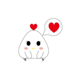 Rice balls's chick（個別スタンプ：16）