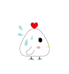 Rice balls's chick（個別スタンプ：27）