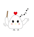Rice balls's chick（個別スタンプ：31）